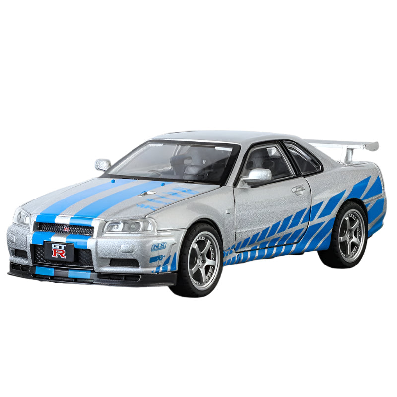 Nissan GTR R34 Skyline Car Model (1:32)
