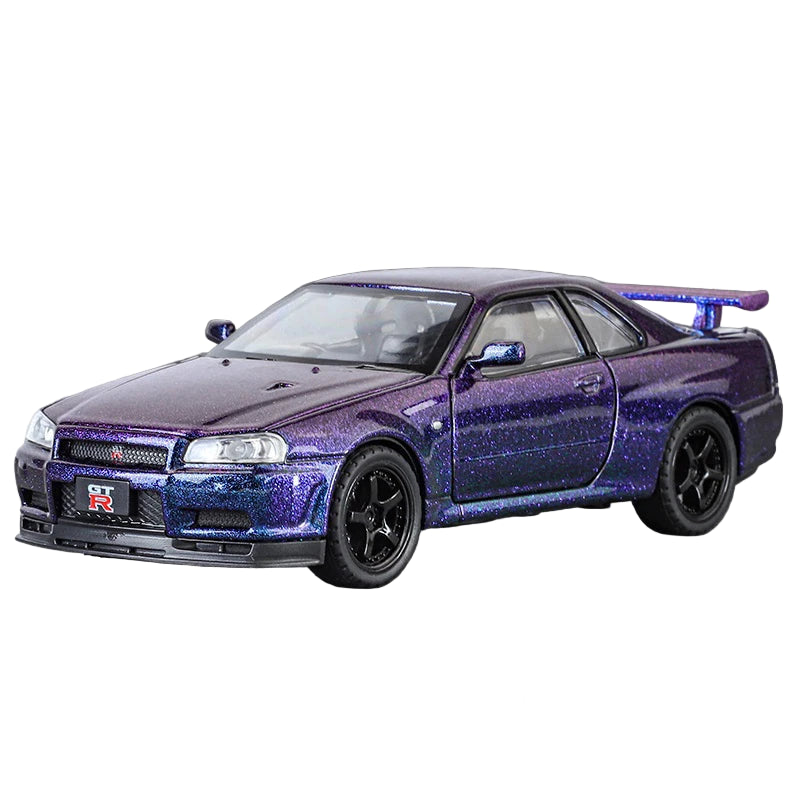 Nissan GTR R34 Skyline Car Model Diecast (1:32)