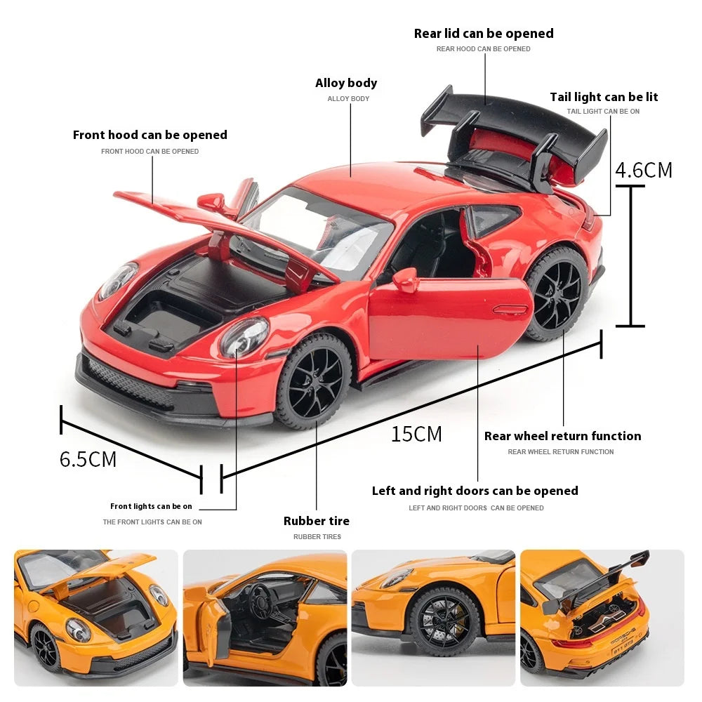 Porsche 911 GT3 RS Car Model (1:32)