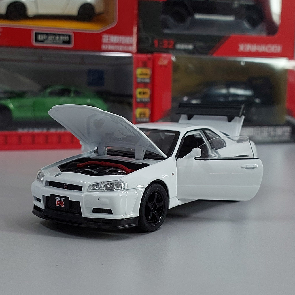 Nissan GTR R34 Skyline Diecast (1/32)