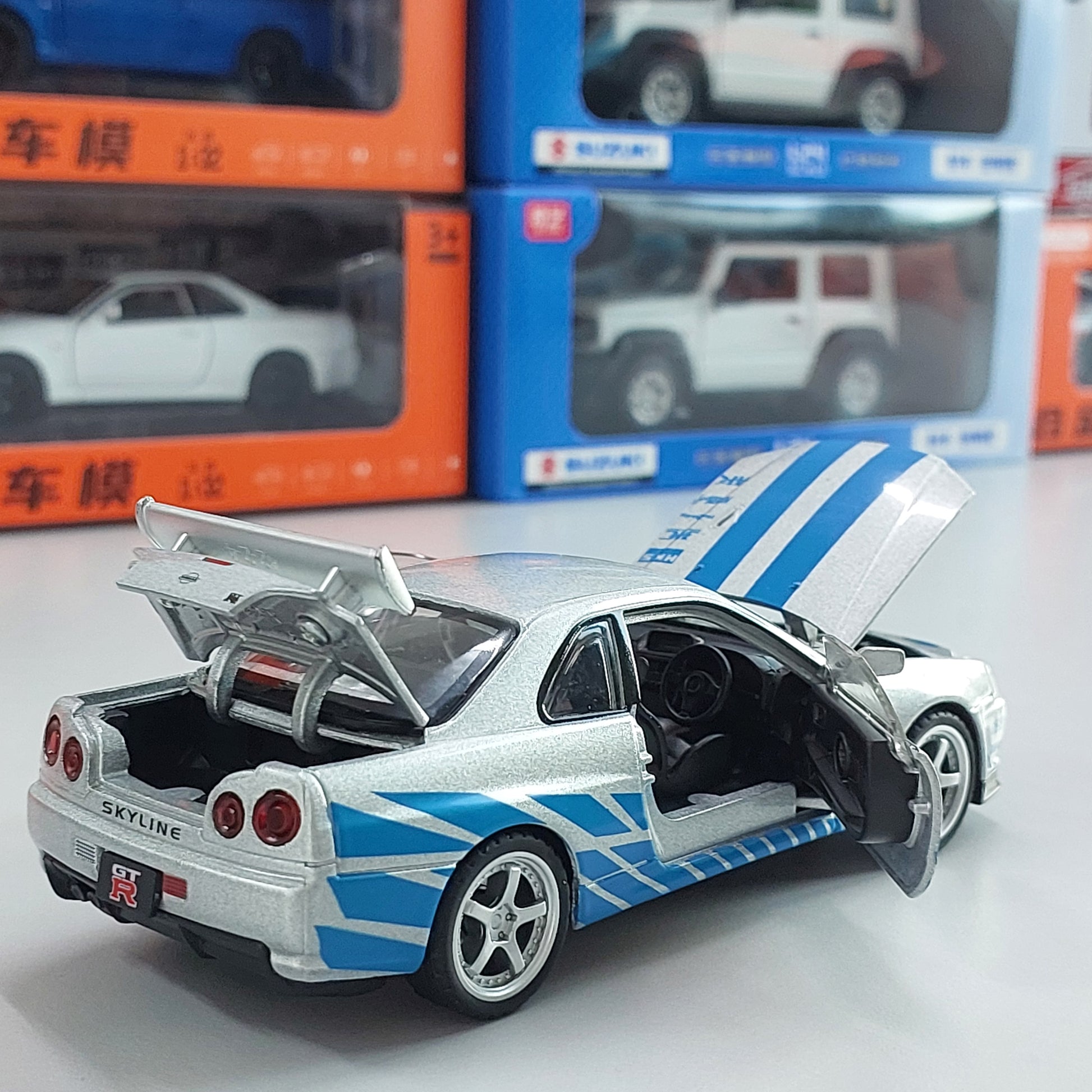 Nissan GTR R34 Skyline Diecast (1:32)