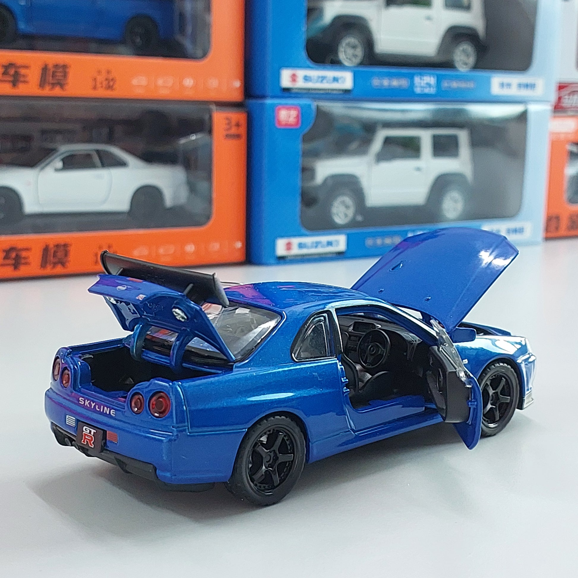 Nissan GTR R34 Skyline Diecast (1:32)