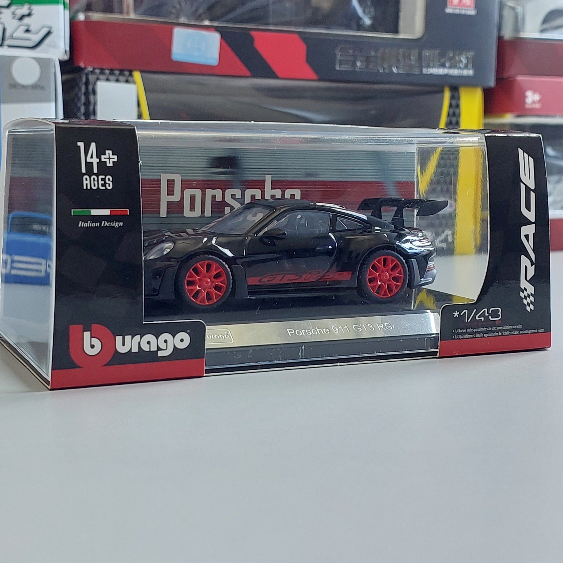 Porsche 911 GT3 RS Bburago Diecast (1:43)