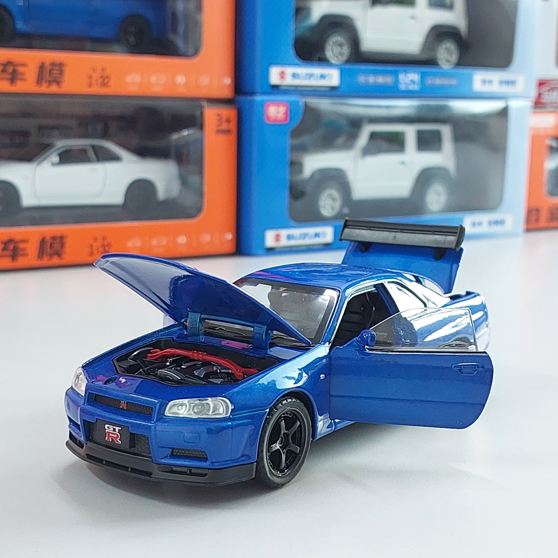 Nissan GTR R34 Skyline Diecast (1:32)
