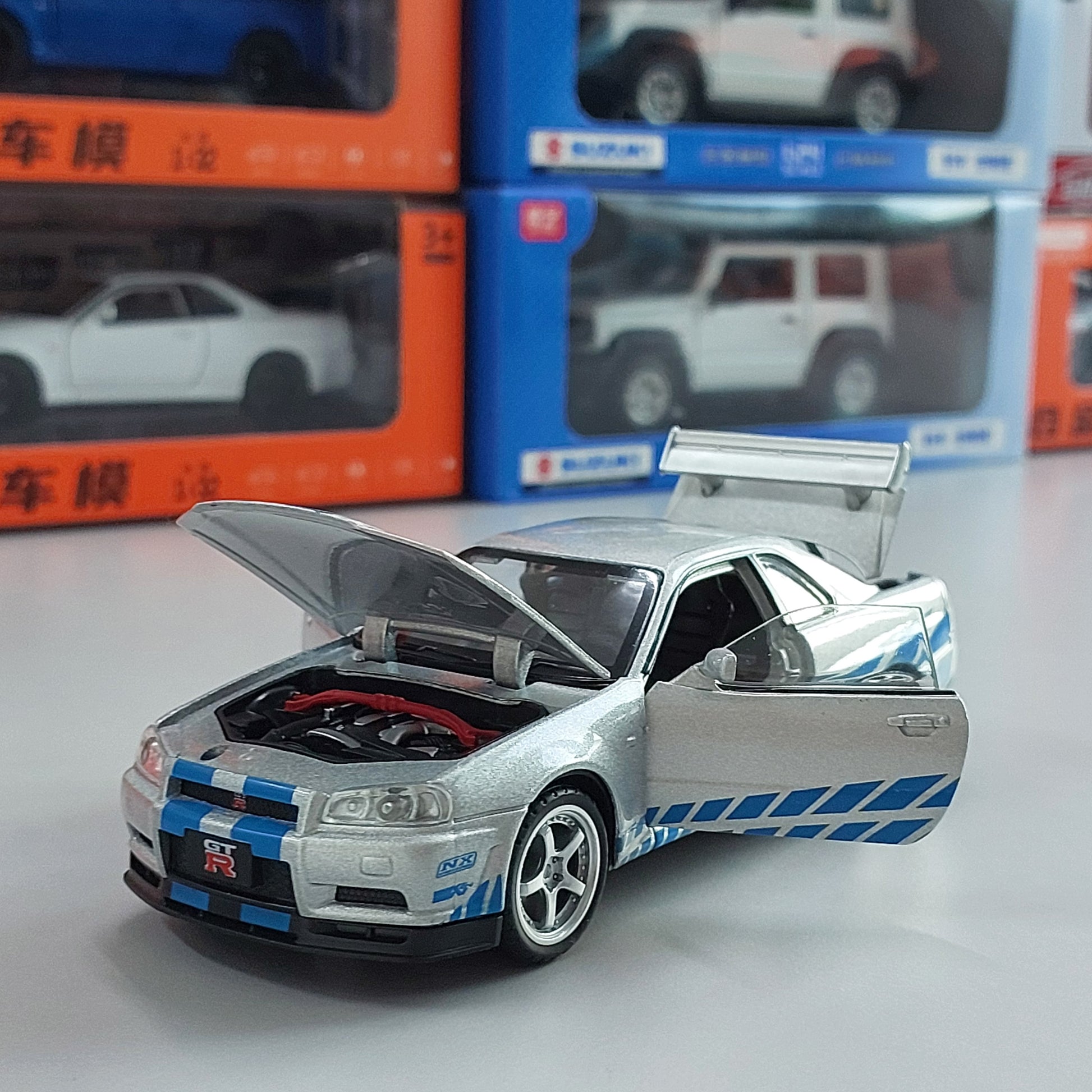Nissan GTR R34 Skyline Diecast (1:32)
